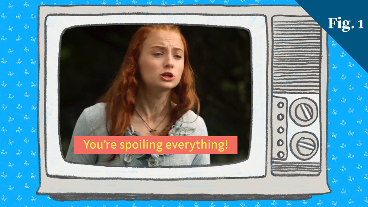 Spoiler alert Spoiler alert