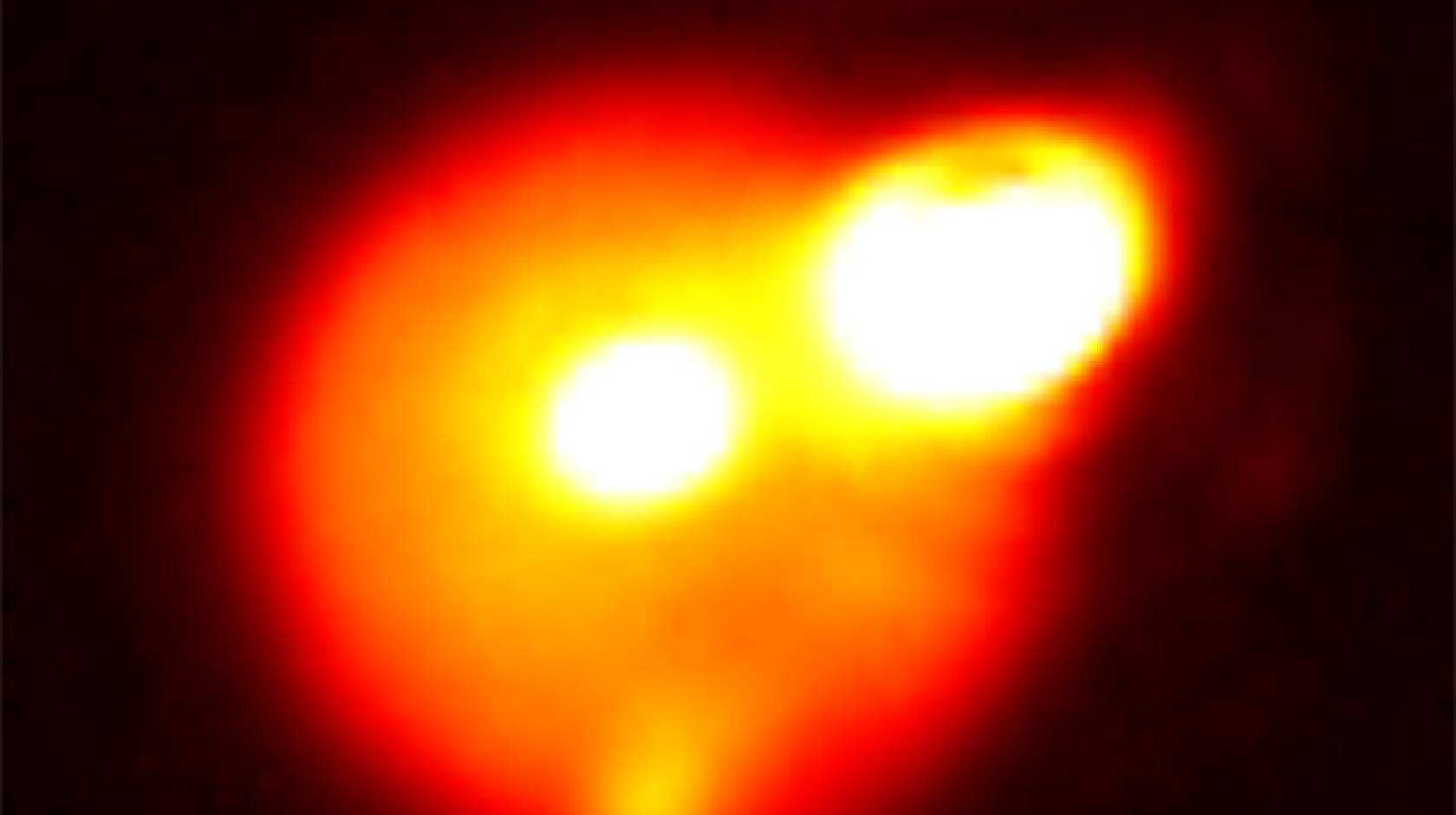 volcanic outburst on Jupiter&#039;s moon Io