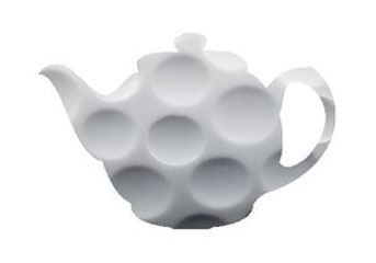 golf ball-textured teapot