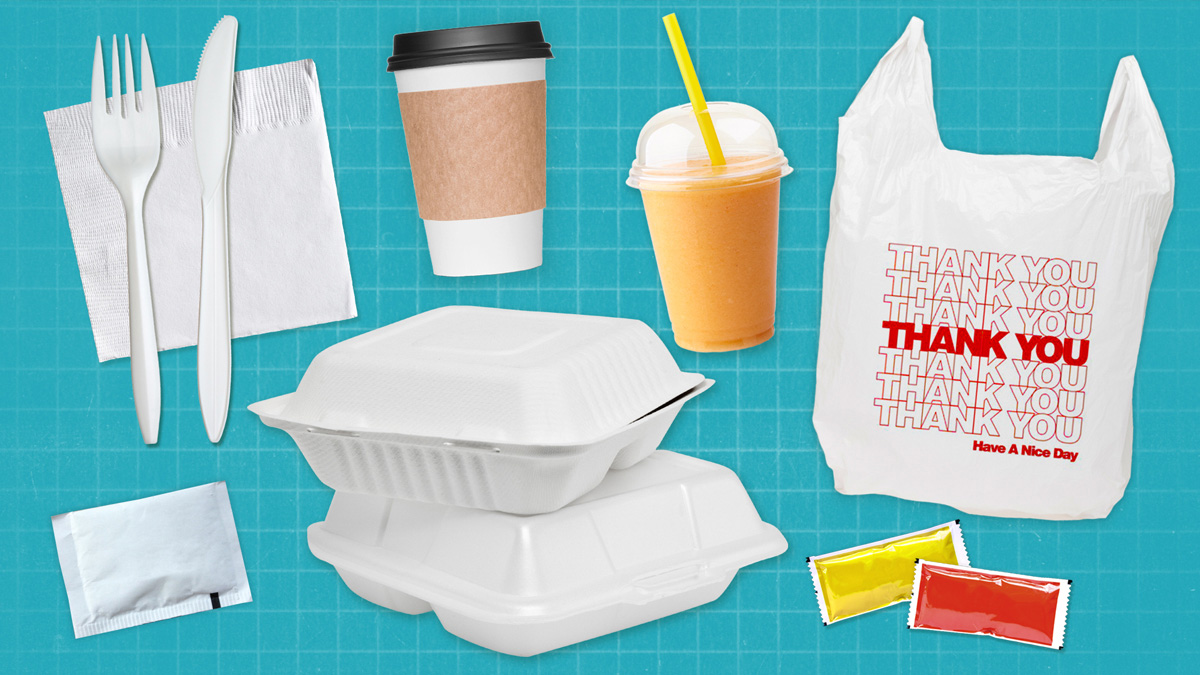 Takeout creates a lot of trash. It doesn't have to.