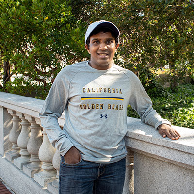 Hari Srinivasan on campus