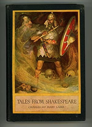Tales from Shakespeare cover of a warrior in Macbeth