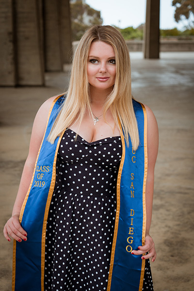 Abby Sherlock graduation photo