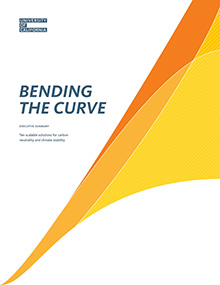 bending the curve on climate change for california and the world