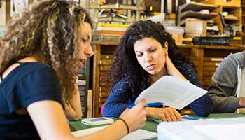 female students at UC Santa Cruz