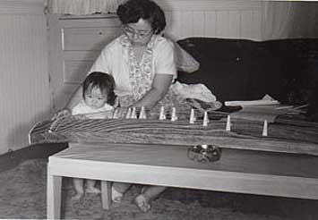 Shirley Muramoto and her mother