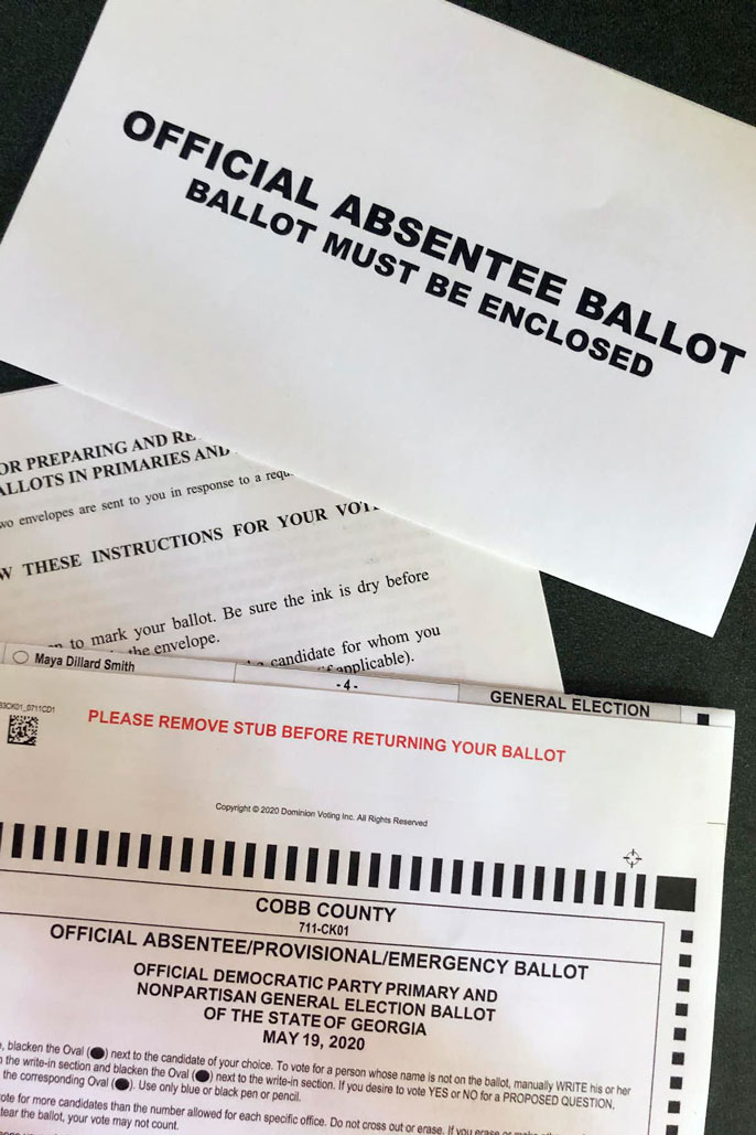 absentee ballot