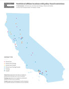 U C H affiliate network map