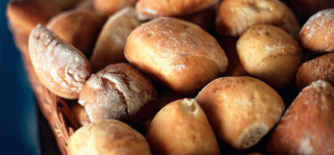 basket of bread