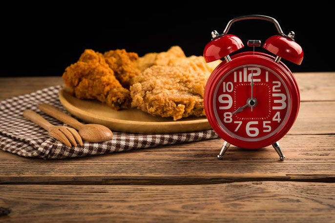 Chicken clock UC San Diego