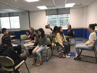 UC San Diego students take part in community building dialogue circles