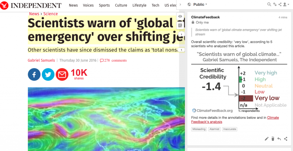 Climate Feedback