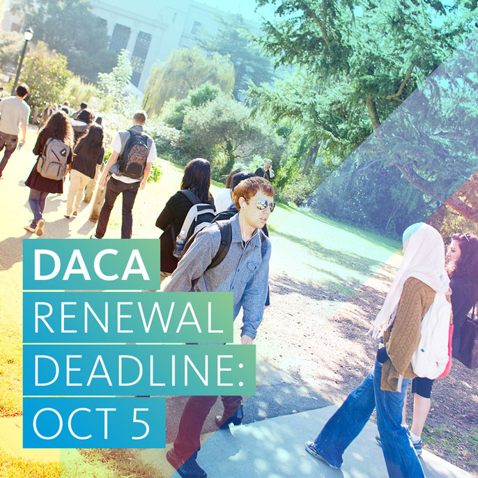 DACA renewal deadine