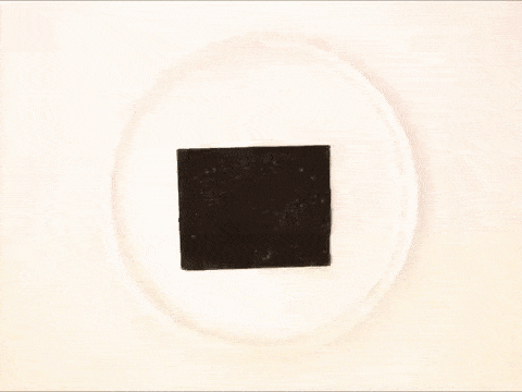 A GIF showing how PDK plastic readily breaks down when put in an acidic solution.