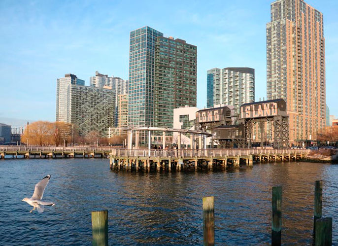 Long Island jetty