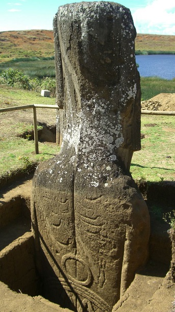 Moai statue