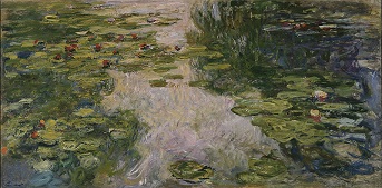 Claude Monet water lily paintings