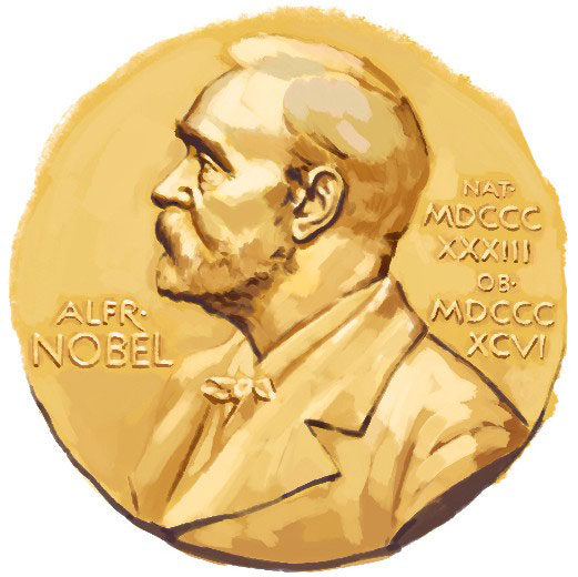 Nobel prize illustration