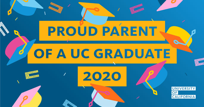 Proud parent of a UC grad poster
