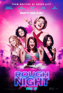 Rough Night movie poster