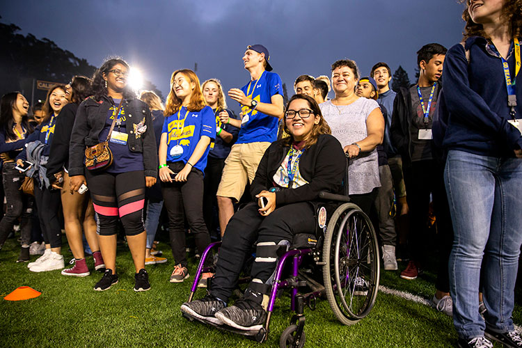 Mariana Soto-Sanchez sits among her classmates