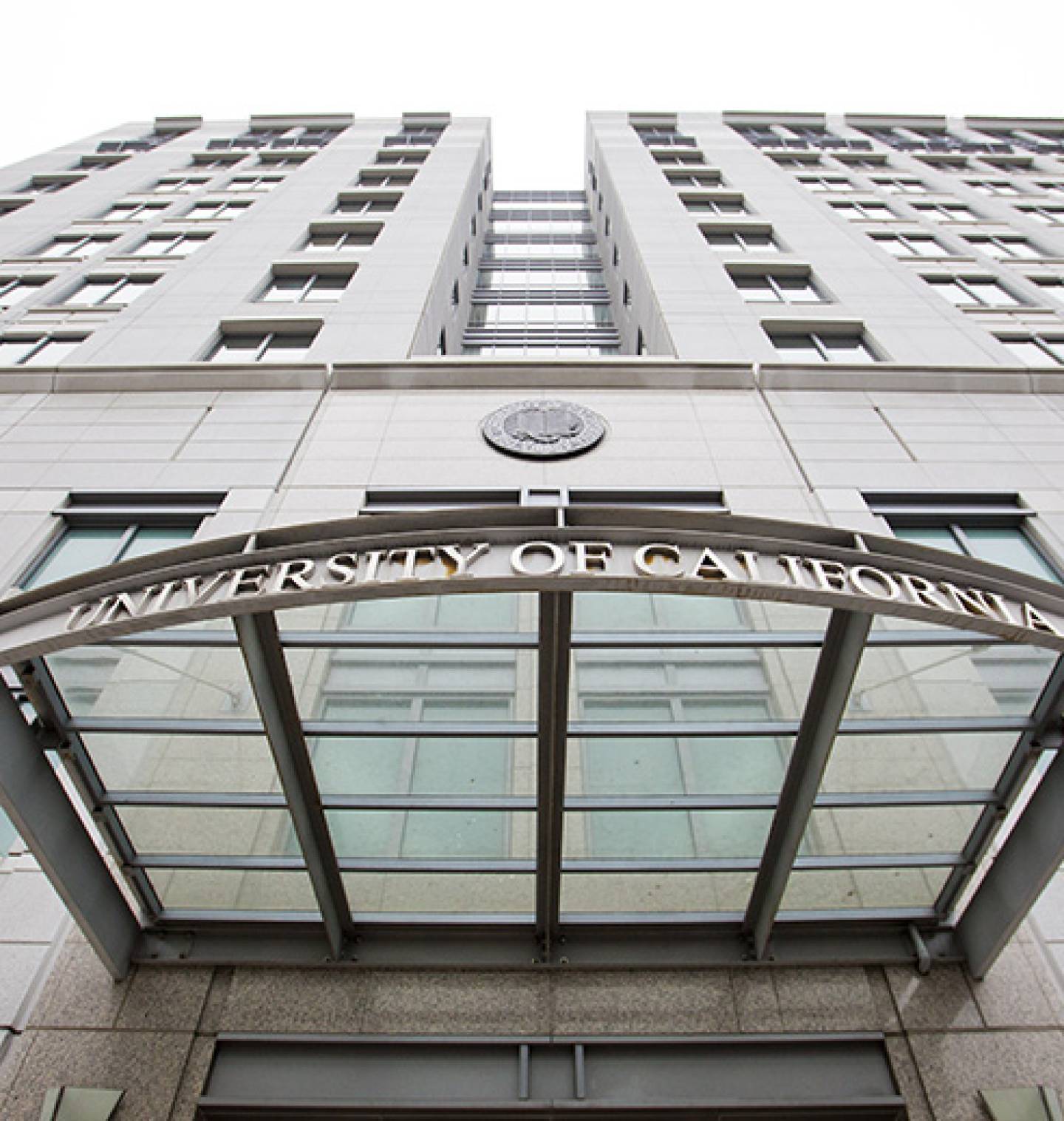 Entrance of a UC Office of the President building