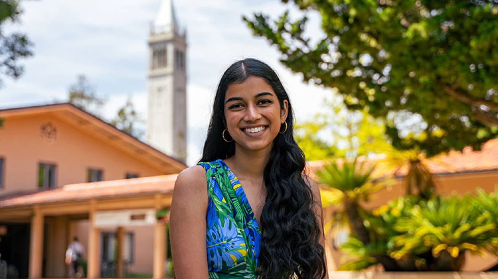 Anjika Pai on UC Berkeley campus