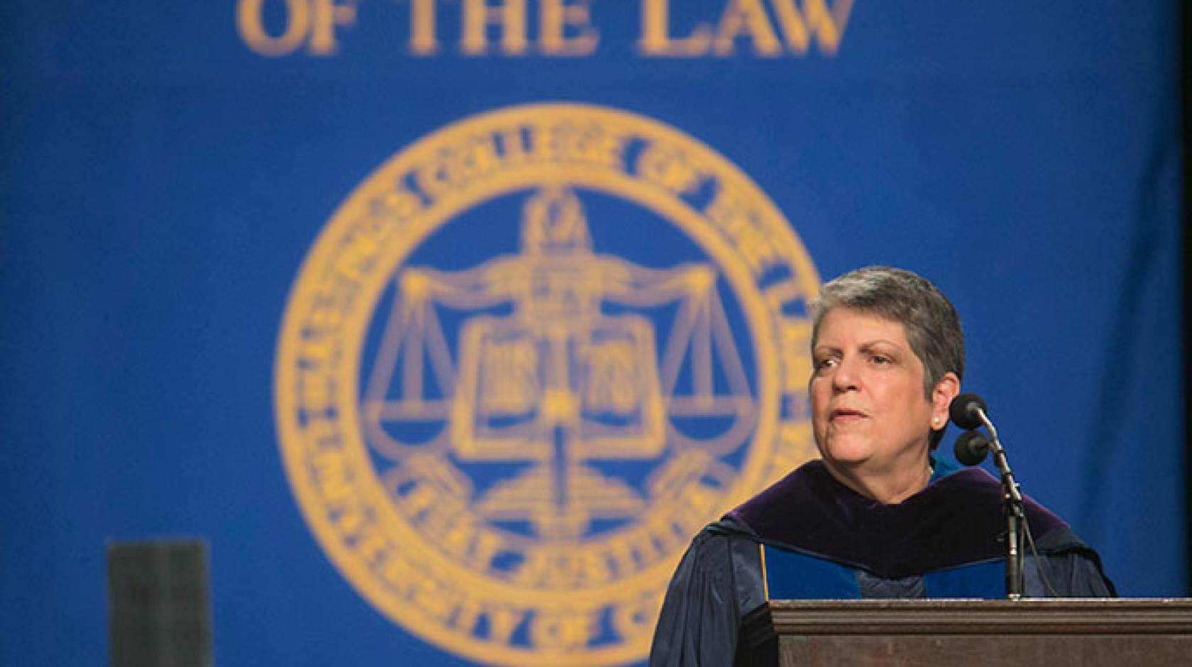 UC President Napolitano at UC Hastings