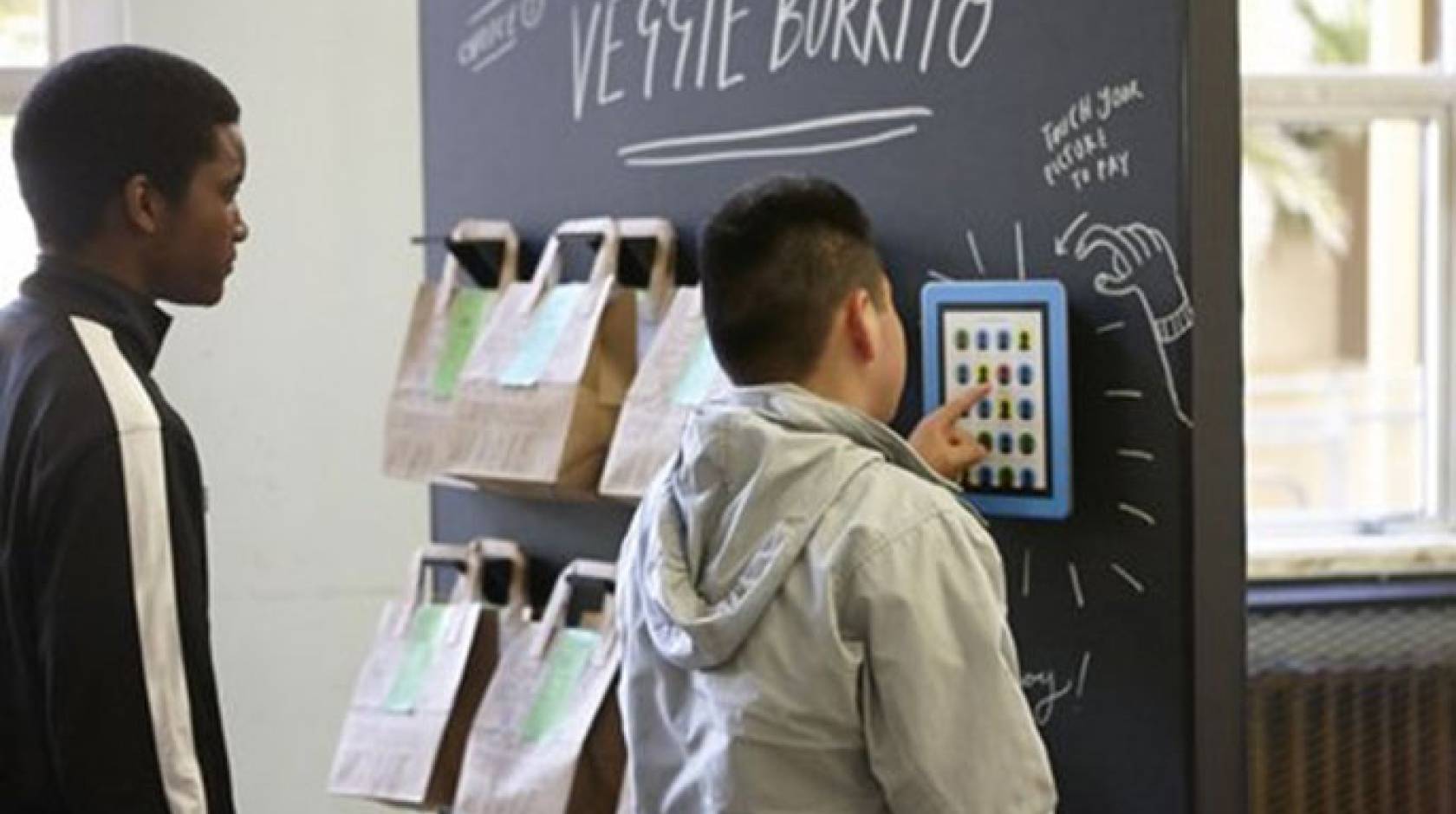 Students who use the SmartMeal app to pre-order nutritious meals will be able to pick up food at an express location.