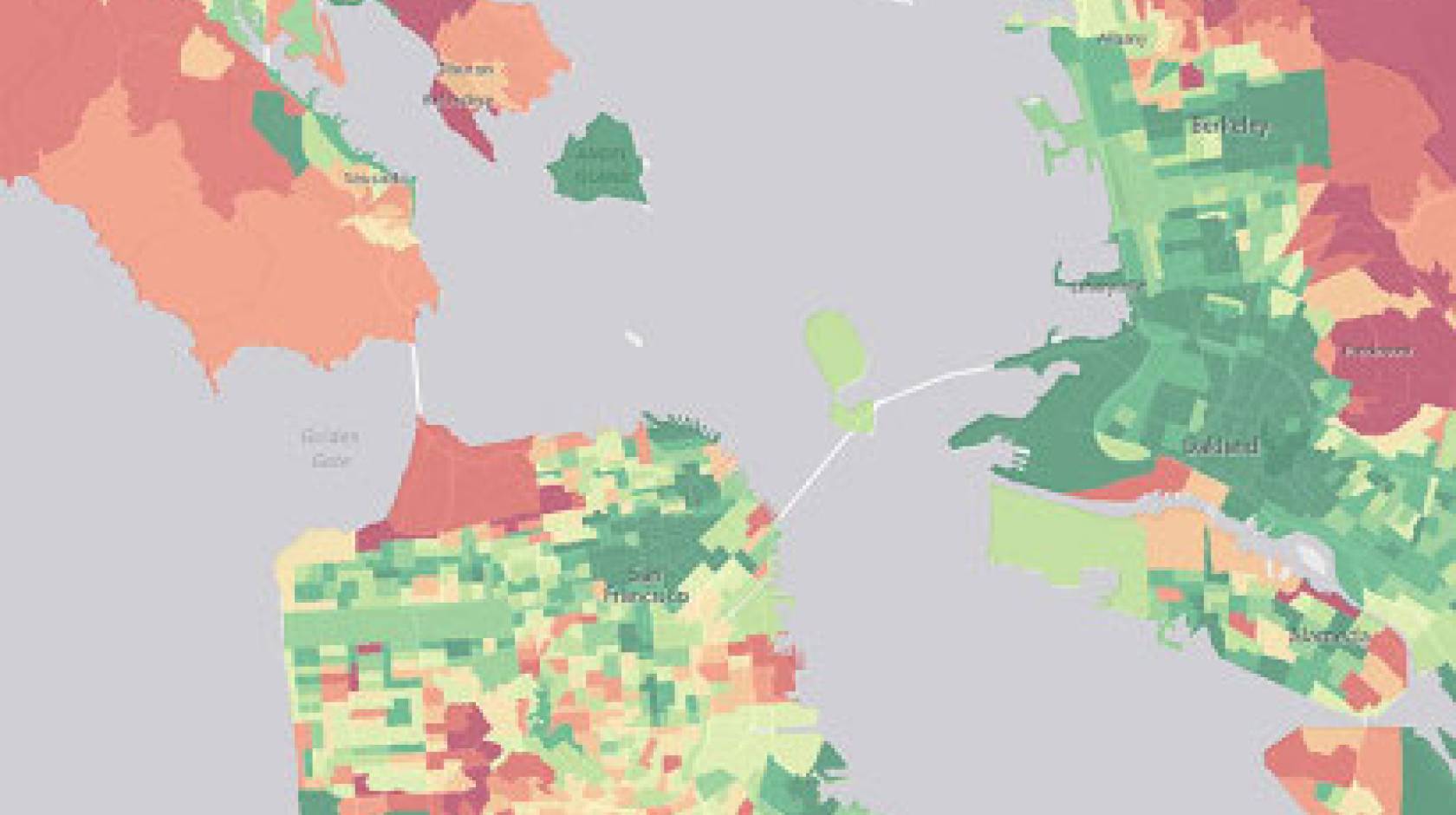 Bay Area Carbon Emissions Map