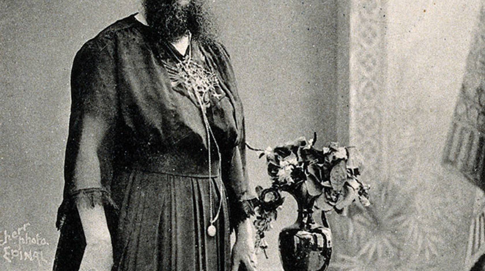 Mme Delait, bearded lady of Plombieres