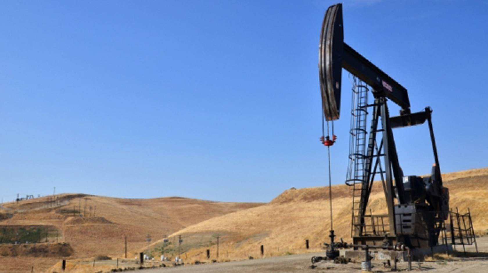 A pumpjack in Bakersfield, California