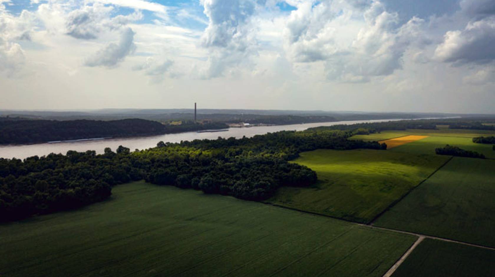 Floodplain near the Mississippi River