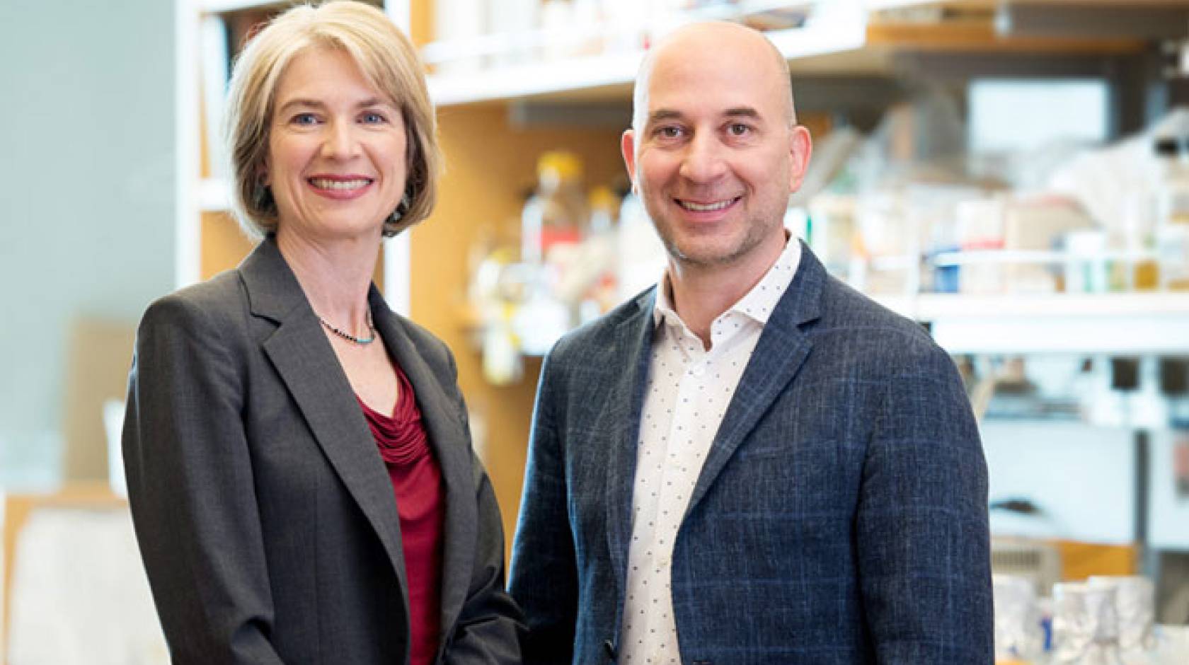 Jennifer Doudna of UC Berkeley and Jonathan Weissman of UCSF