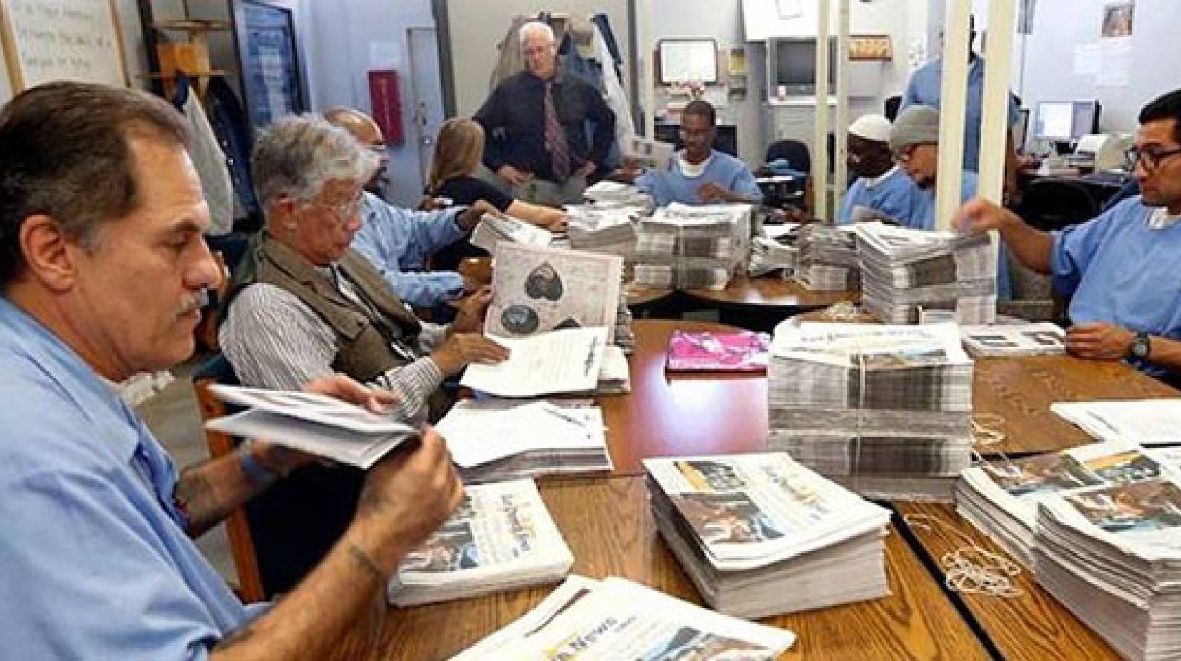 Bill Drummond and San Quentin inmates