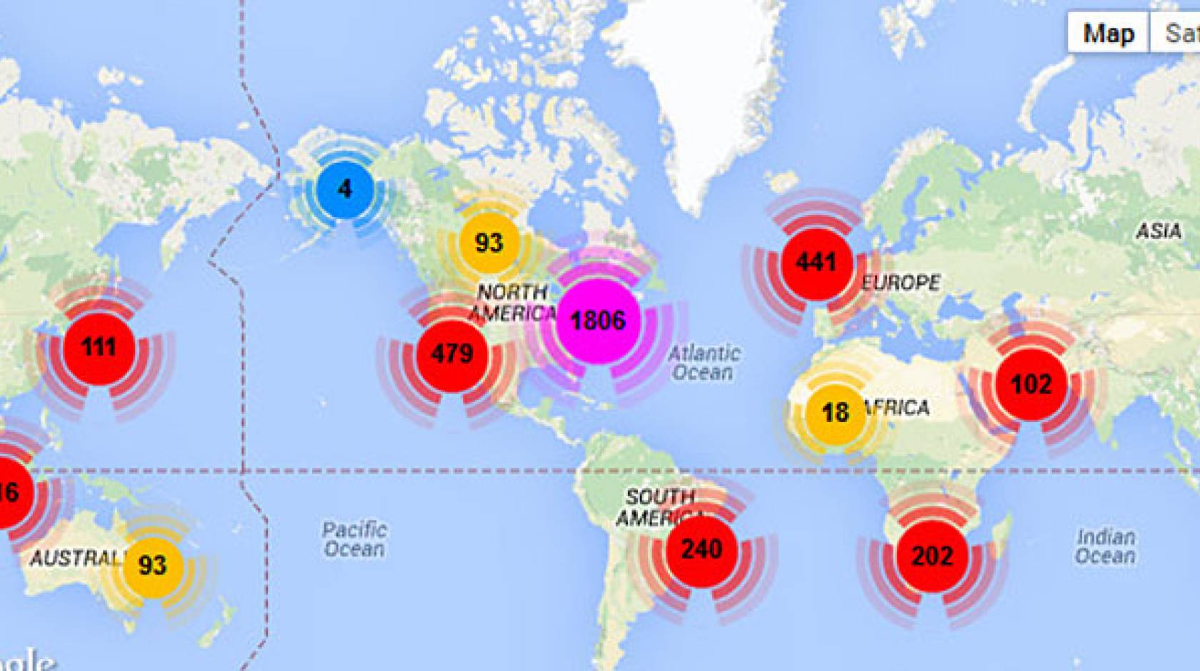 Twitter map, Health Social Analytics