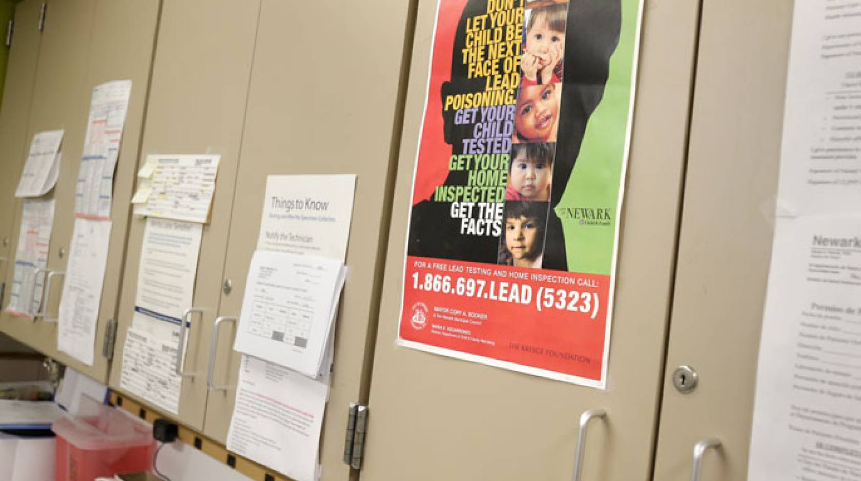 Lead school poster