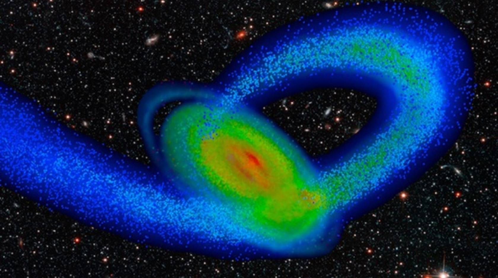 computer model of the Milky Way