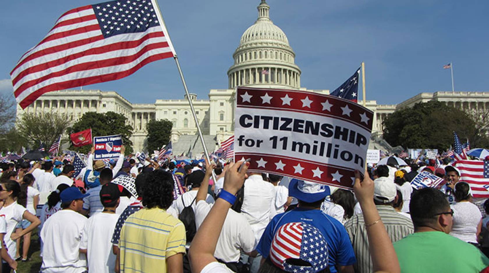 immigration demonstration, US Capitol