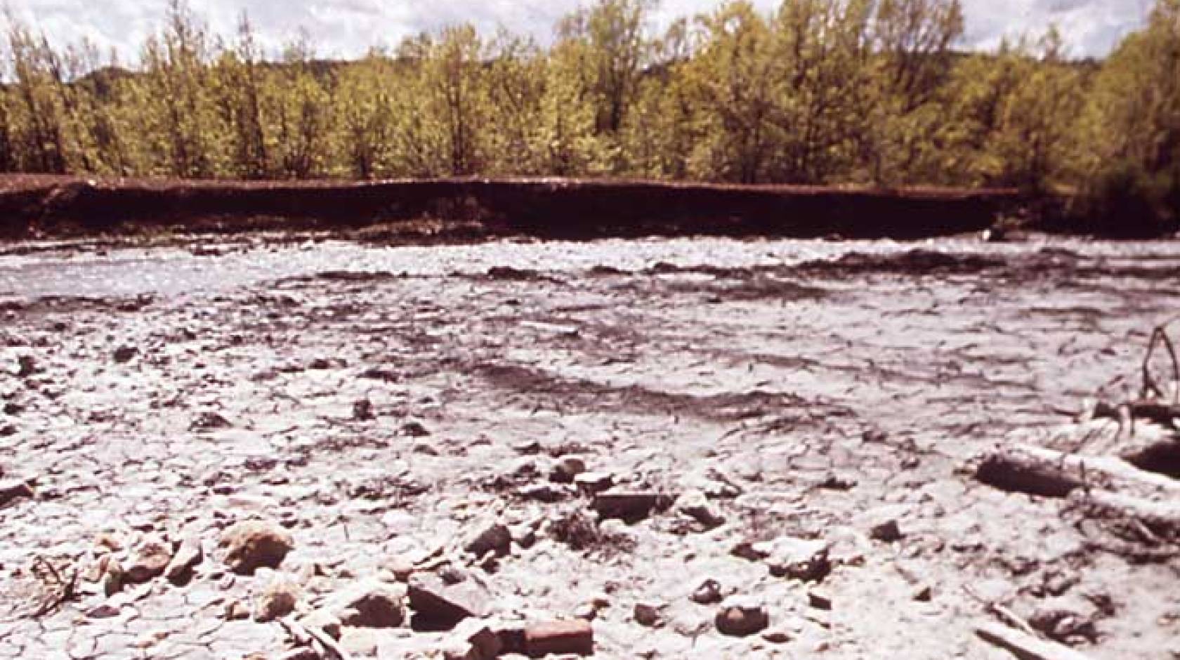 dry river bed