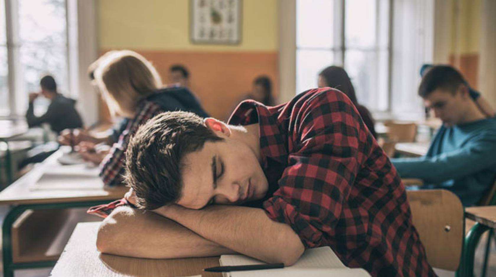 UC Berkeley sleeping student