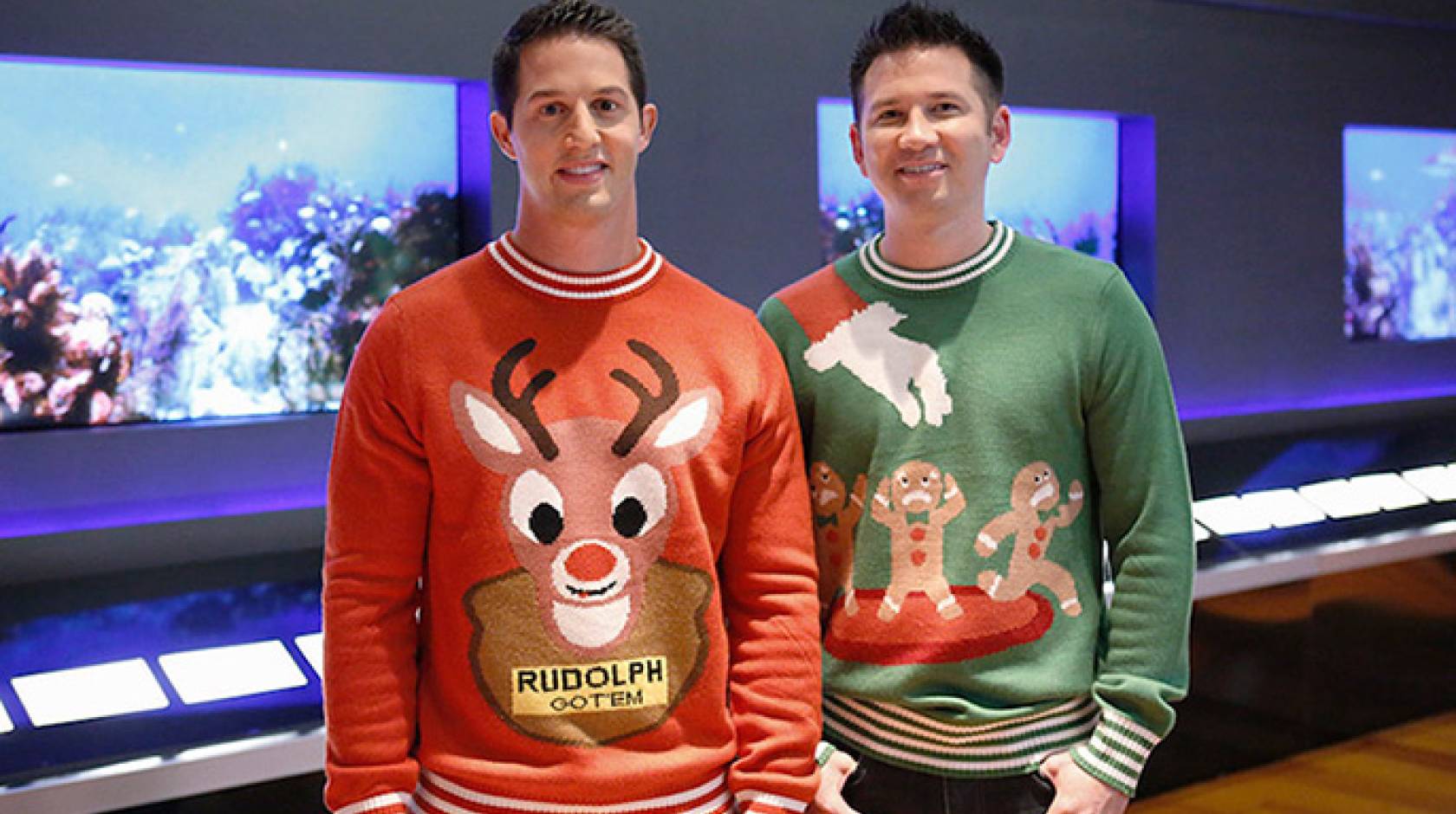 Tipsy Elves founders Nicklaus Morton and Evan Mendelsohn appear on ABC’s Shark Tank in December 2013.