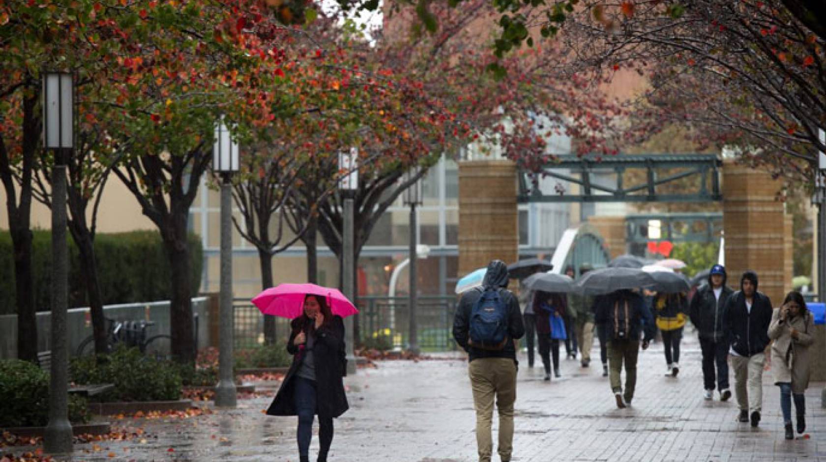 UC Irvine rain