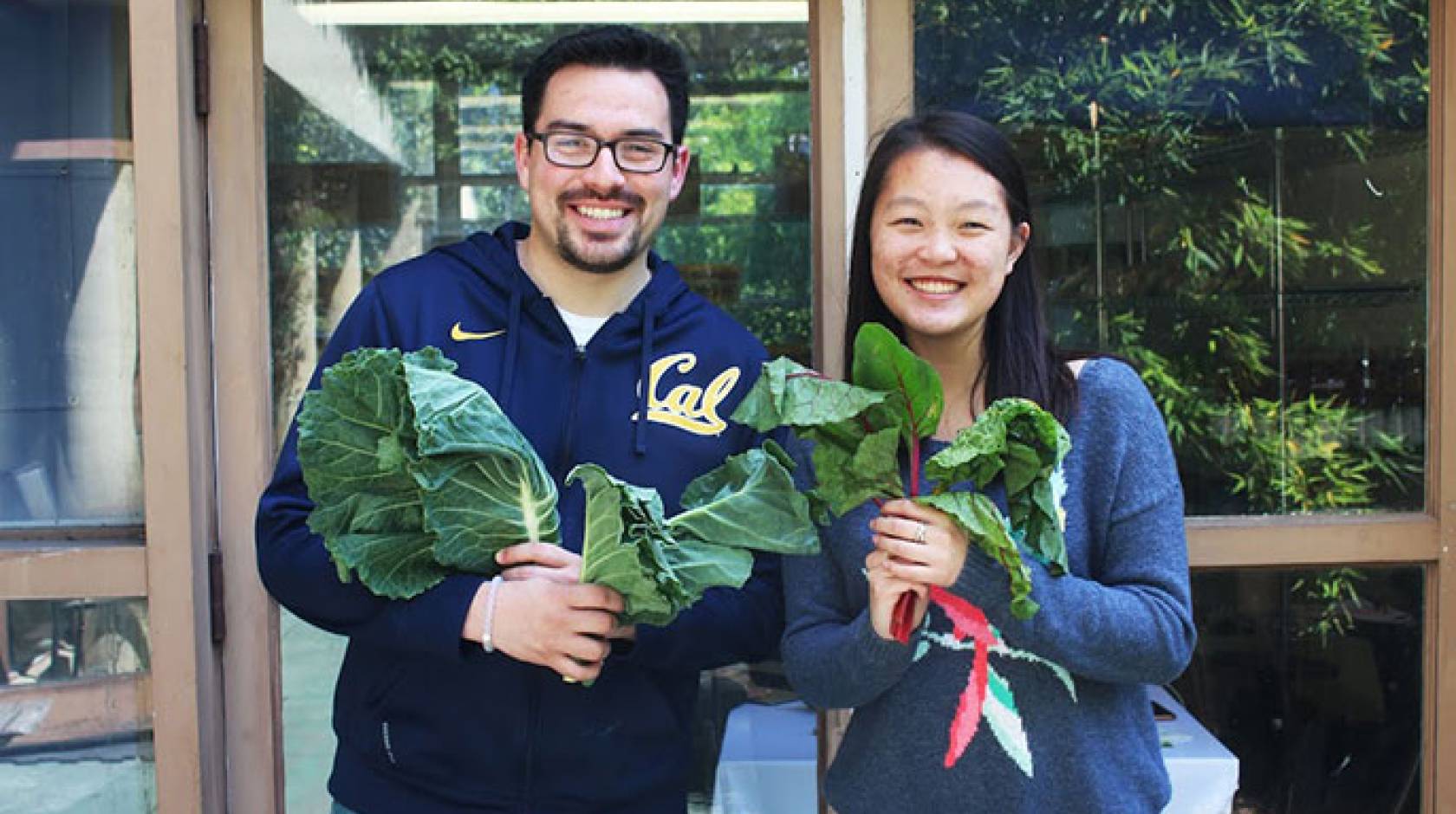 Fresh produce is among the healthy, organic items available at the food pantry, which is open Thursday of finals week from noon to 4 p.m.