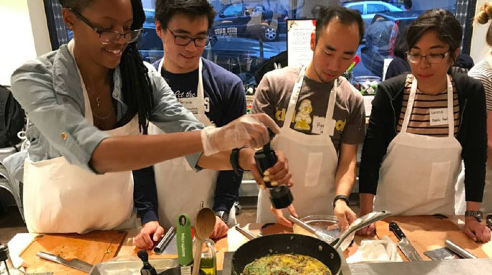 UCLA teaching kitchen