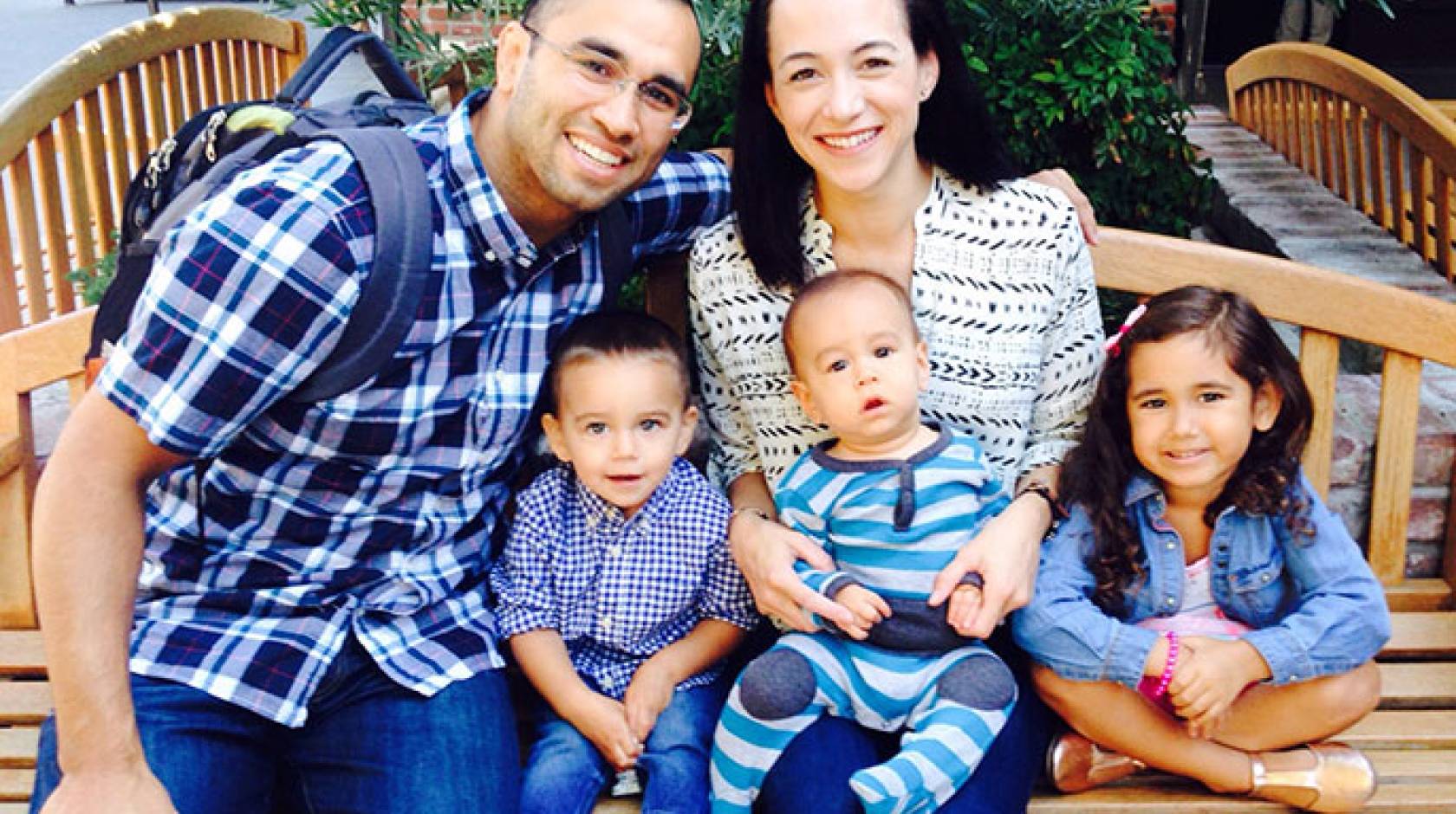Daniel Ybarra and family