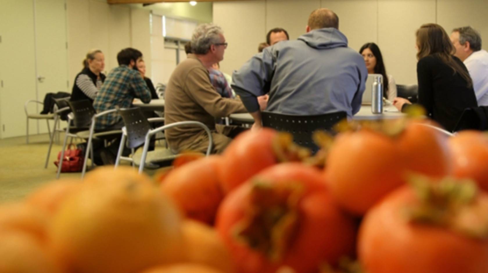 Staff members from UC Santa Barbara's sustainability, housing and dining teams met with counterparts from UC Merced as well as area farmers and Harvest Santa Barbara.