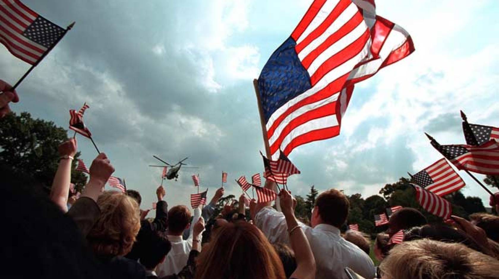 U.S. flags