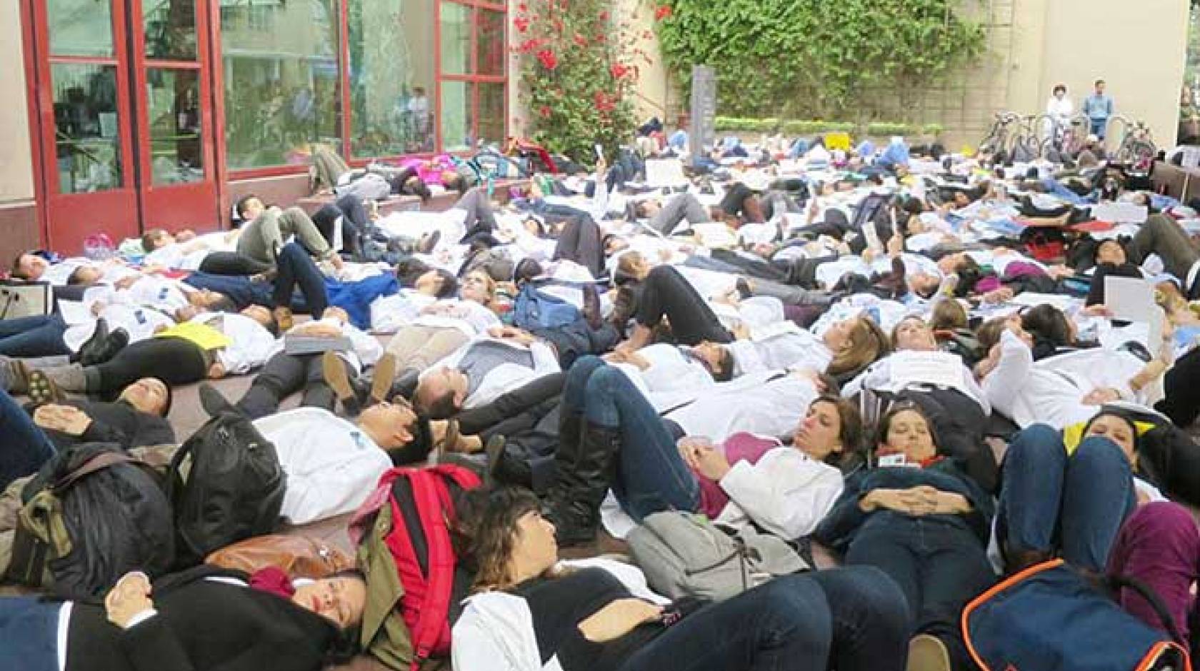 UCSF &#039;die-in&#039;