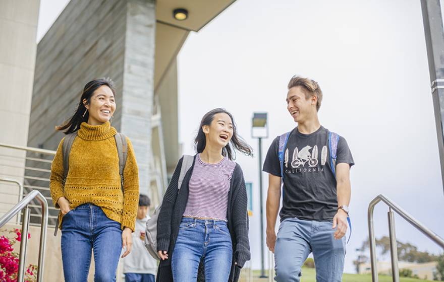 Students at UC San Diego